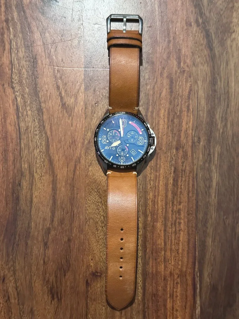 AVI-8, P-51 Mustang Blakeslee, Men's Chronograph Watch, AV-4077